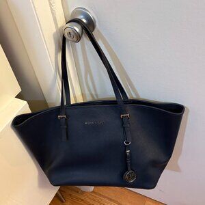 NWT Michael Kors Navy Tote Handbag